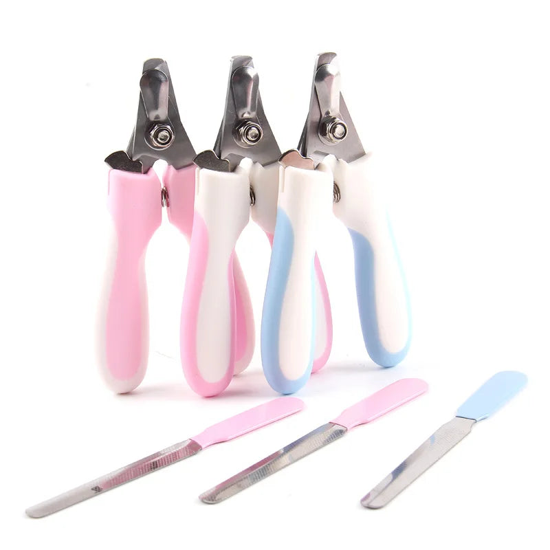 Pet Nail Clipper Trimmer Set Dog Toe Care File Professional Dogs Cats Claw Nail Cutter Scissors Pet Grooming Tool Pet Supplies