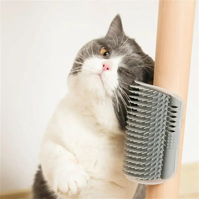 Massage Pet Brush Wall Corner Massage Brush Pet Brush Hair Comb Dog And Kitten Care Corner Cat Wipe Practical Pet Supplies